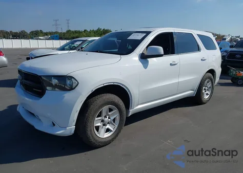 2013 Dodge Durango Sxt from USA, damaged, VIN 1C4RDJAG5DC632803